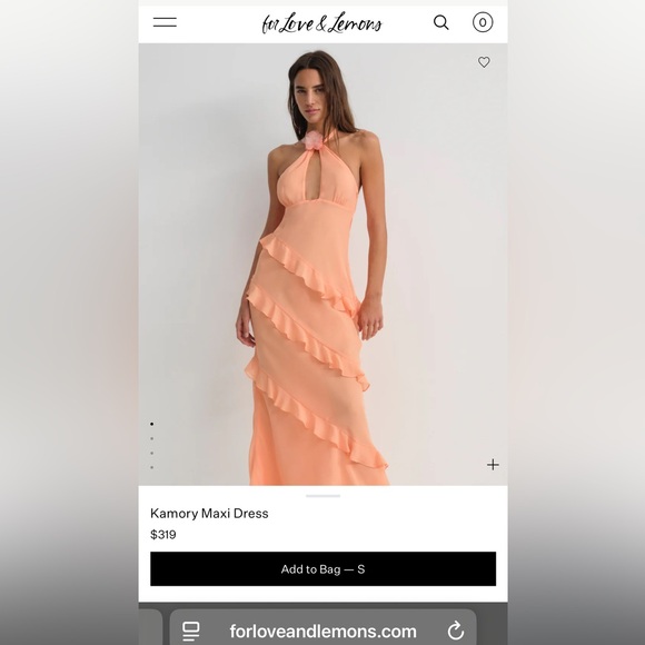 For Love And Lemons Dresses & Skirts - For Love and lemons Kamory Maxi Dress Size: small